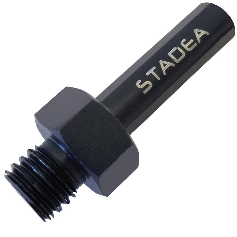 Stadea ADC101K Core Drill Bit Adapter for Threaded Diamond Core Drill Bit Hole Saw - Round to 5/8" 11 Male - Image 1